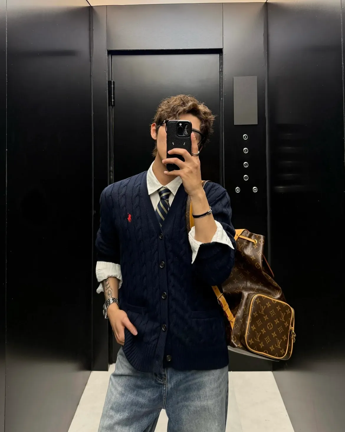 # /Rah Lauren 25FW Classic （Navy Blue）